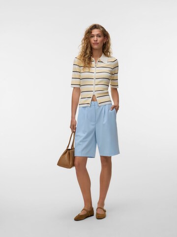 VERO MODA - Loosefit Pantalón plisado en azul