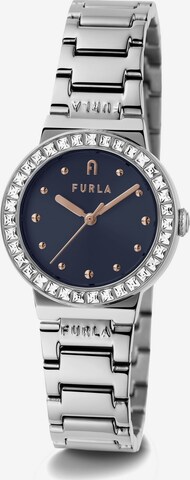 FURLA Analoog horloge 'Tortona' in Zilver