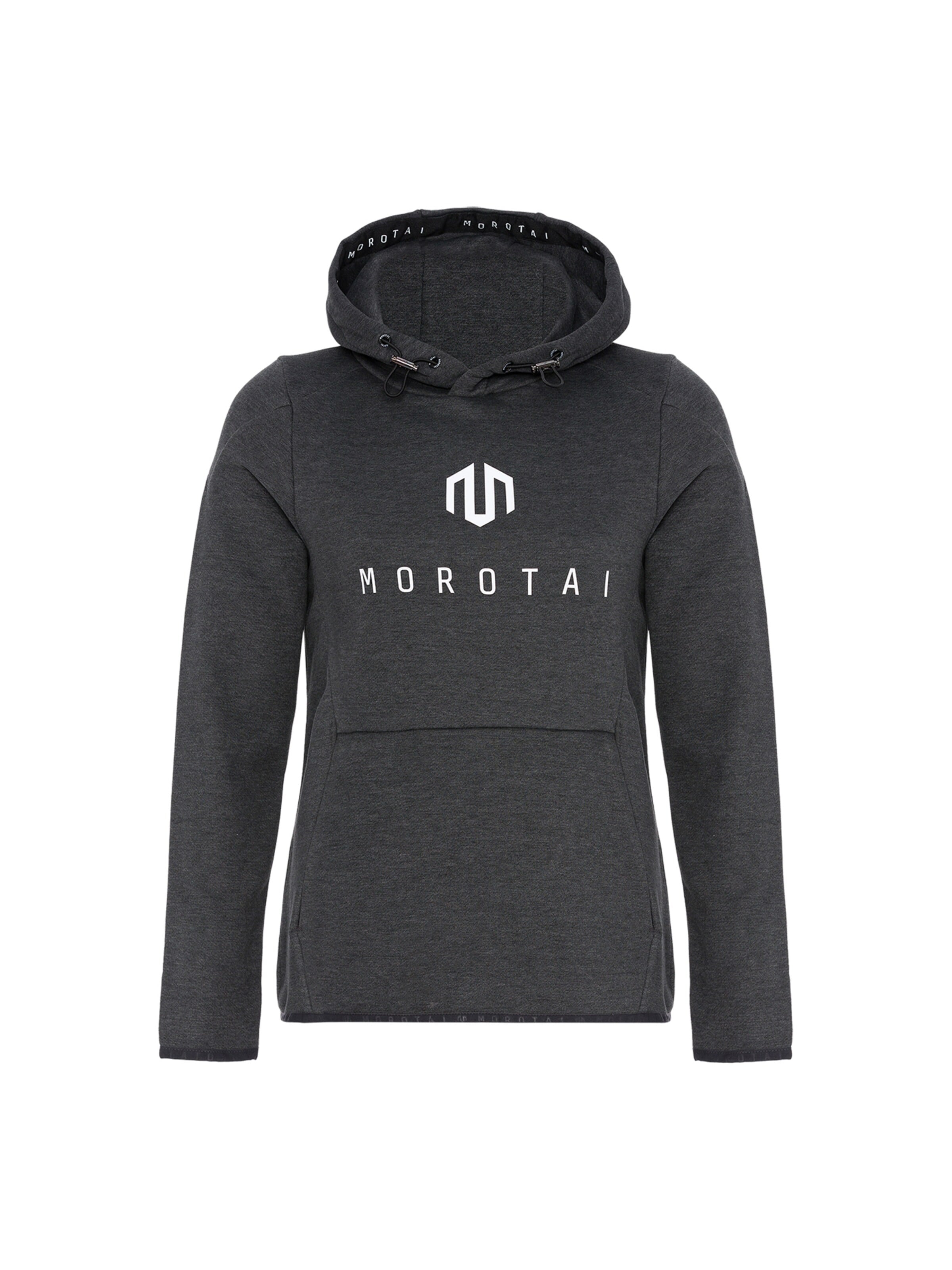 Felpa sportiva di MOROTAI in grigio: frontale