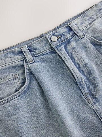 Barrel Jeans con pieghe di Next in blu