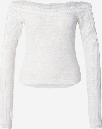 Tricou de la ADIDAS ORIGINALS pe alb: față
