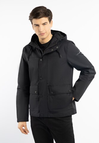 DreiMaster Klassik Between-season jacket in Black: front