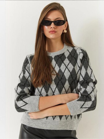 Pull-over Bianco Lucci en gris