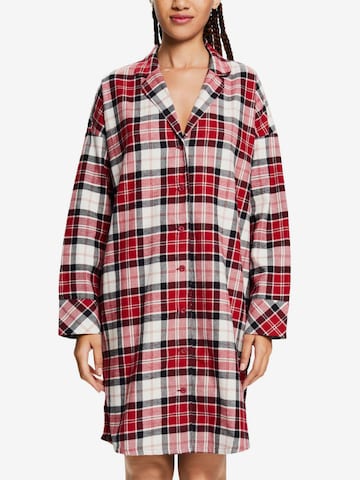 ESPRIT Pyjama-Shirt in Rot: predná strana