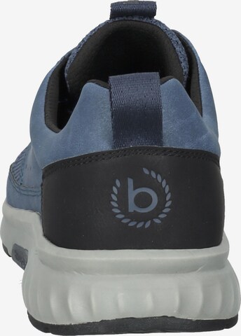 Baskets basses bugatti en bleu