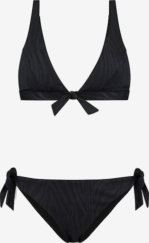 Triangolo Bikini 'TEDDY' di Shiwi in nero: frontale