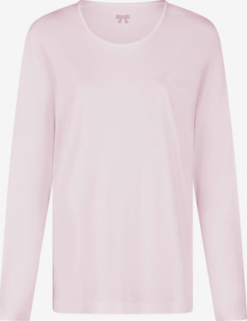 Ammann Schlafshirt 'Mix & Match' in Pink: Vorderseite