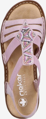 Rieker Sandal i rosa