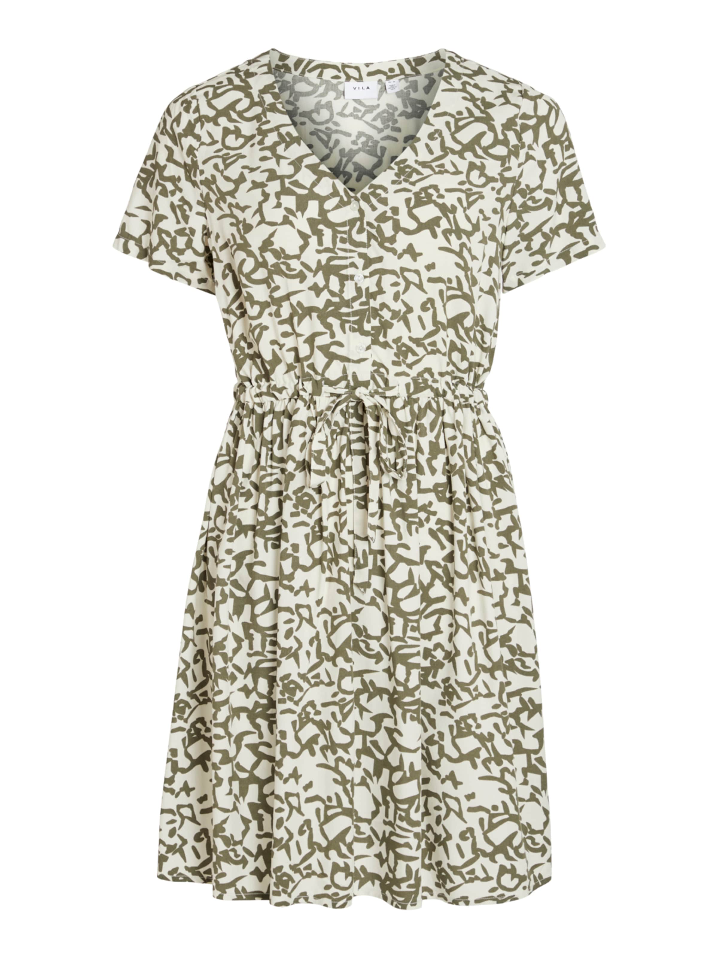 VILA Blousejurk 'VILise' in Beige: voorkant