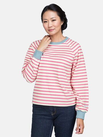 salzhaut Sweatshirt 'Unsebulk' in Wit: voorkant