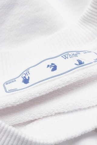 Off-White Sweatshirt & Zip-Up Hoodie in L in White