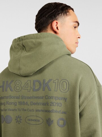 Sweat-shirt 'Pope' Woodbird en vert