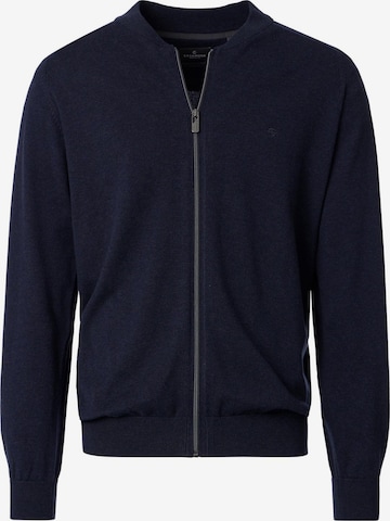 CASAMODA Gebreid vest 'Basic' in Blauw: voorkant