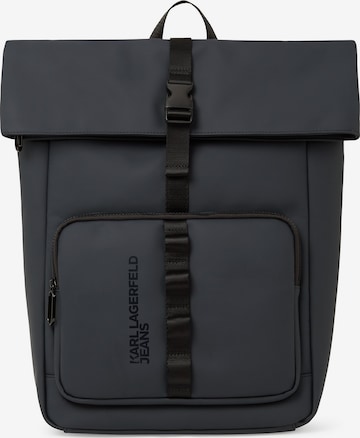 KARL LAGERFELD JEANS Reppu värissä sininen: etupuoli