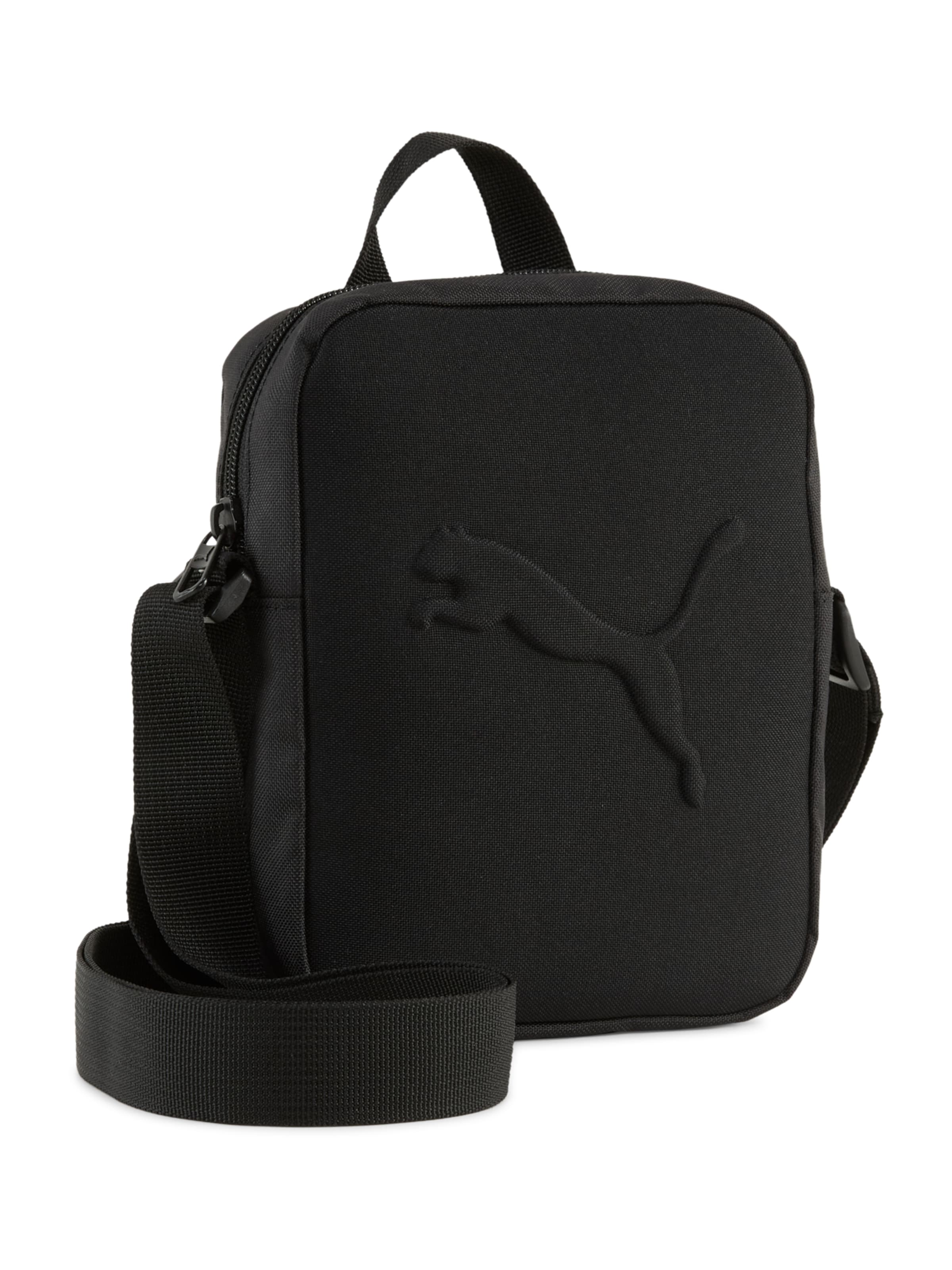 PUMA Õlakott 'Buzz', värv must: eest vaates