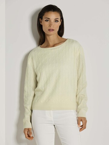 MADELEINE Trui in Geel: voorkant