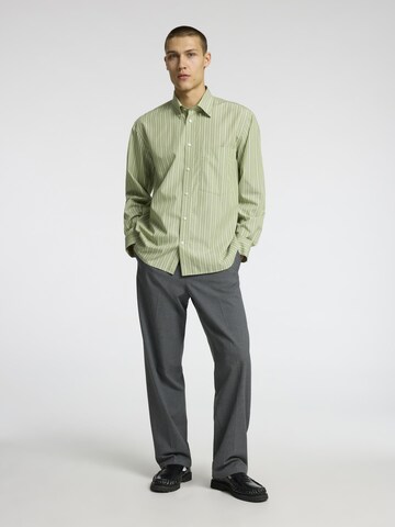 SELECTED - Ajuste regular Camisa en verde