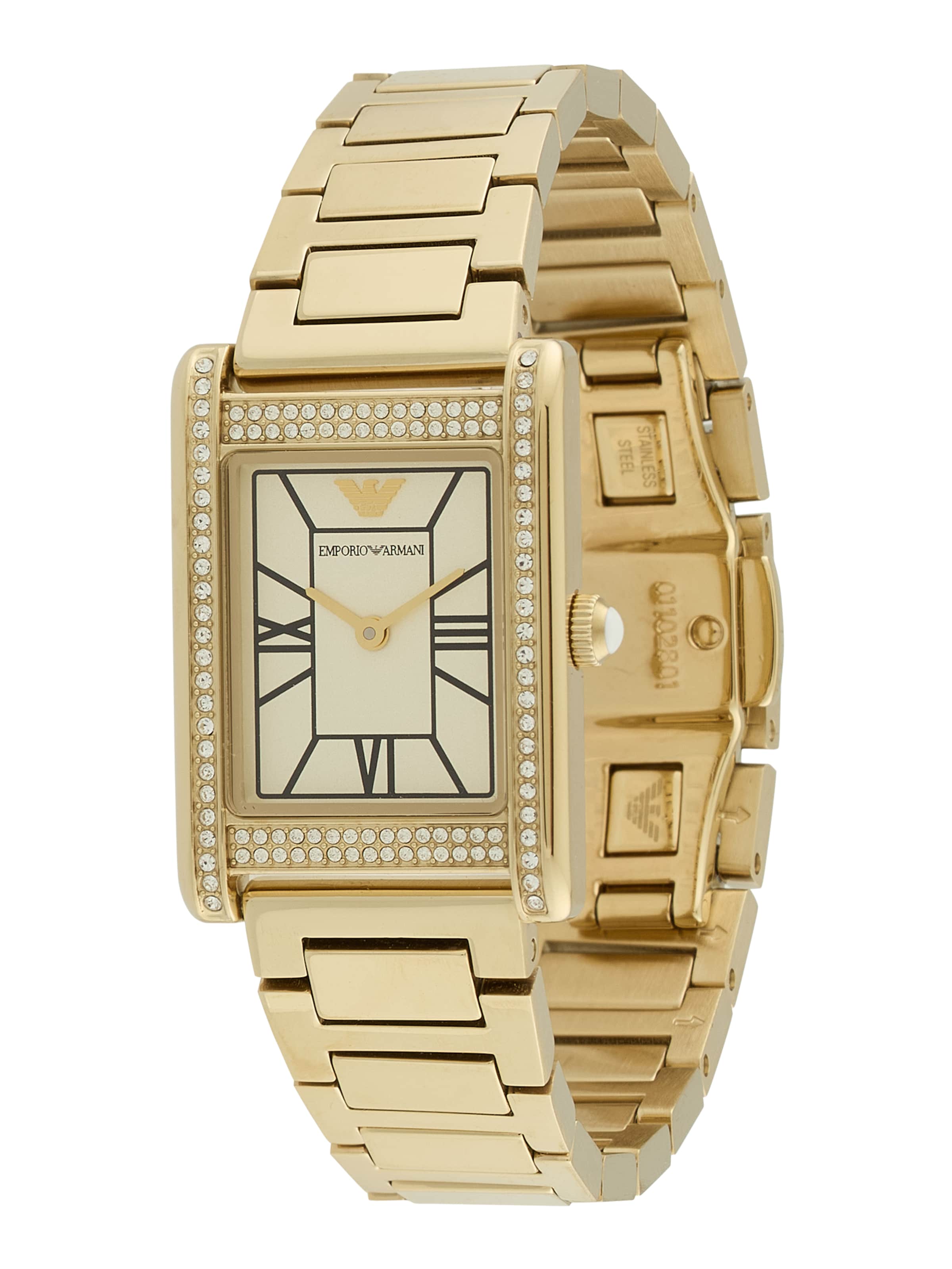 Emporio Armani Analoginen kello värissä kulta: etupuoli