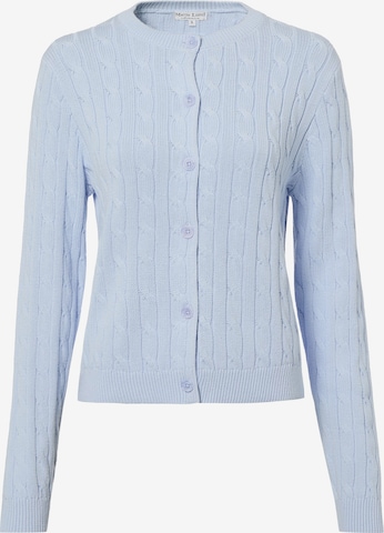Cardigan Marie Lund en bleu : devant