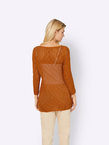 Pull-over heine en marron