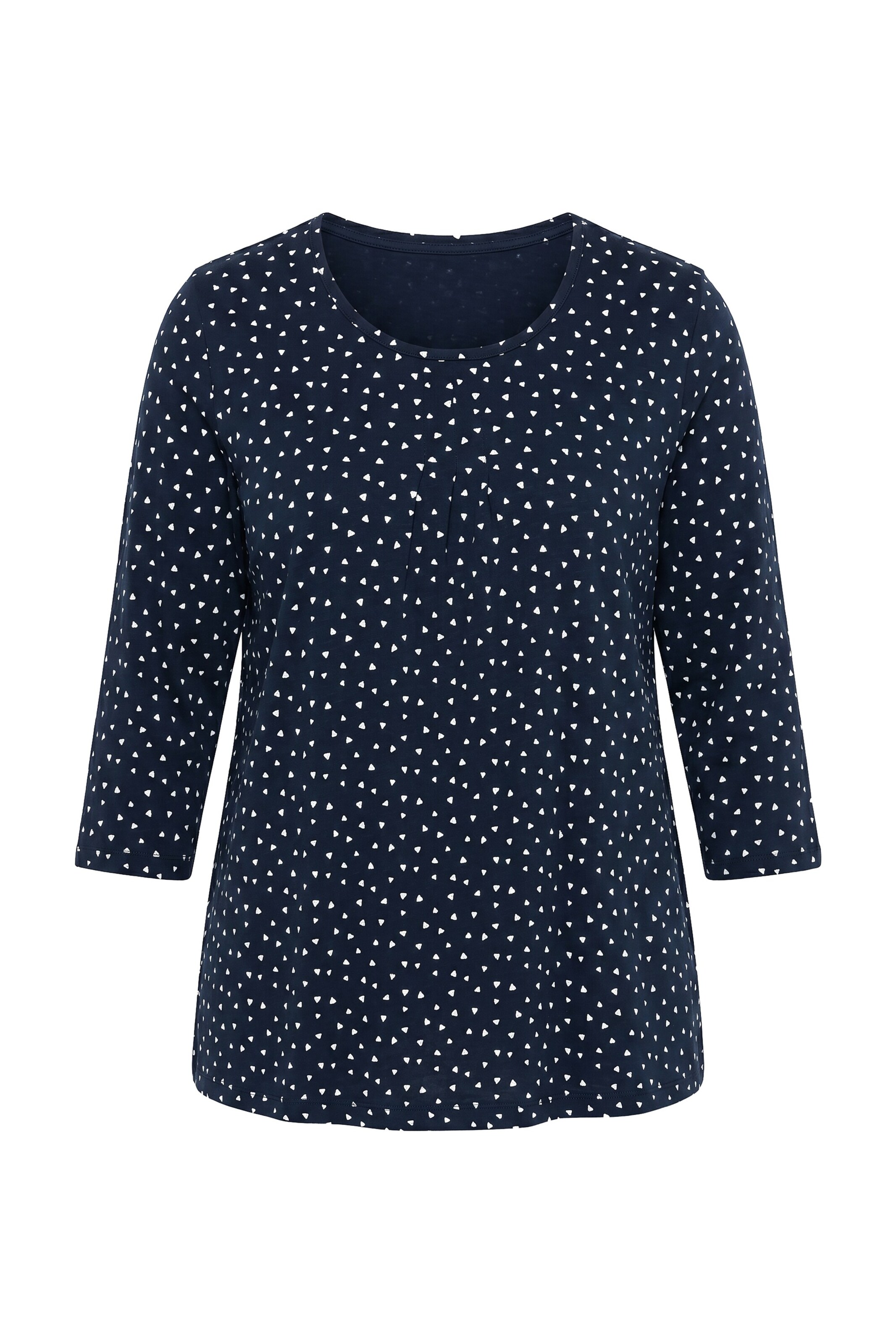 Ulla Popken Shirt in Blau: Vorderseite
