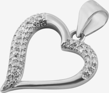 Akzent Pendant '"Watin" aus 925 Sterlingsilber, rhodiniert, langlebig' in Silver: front