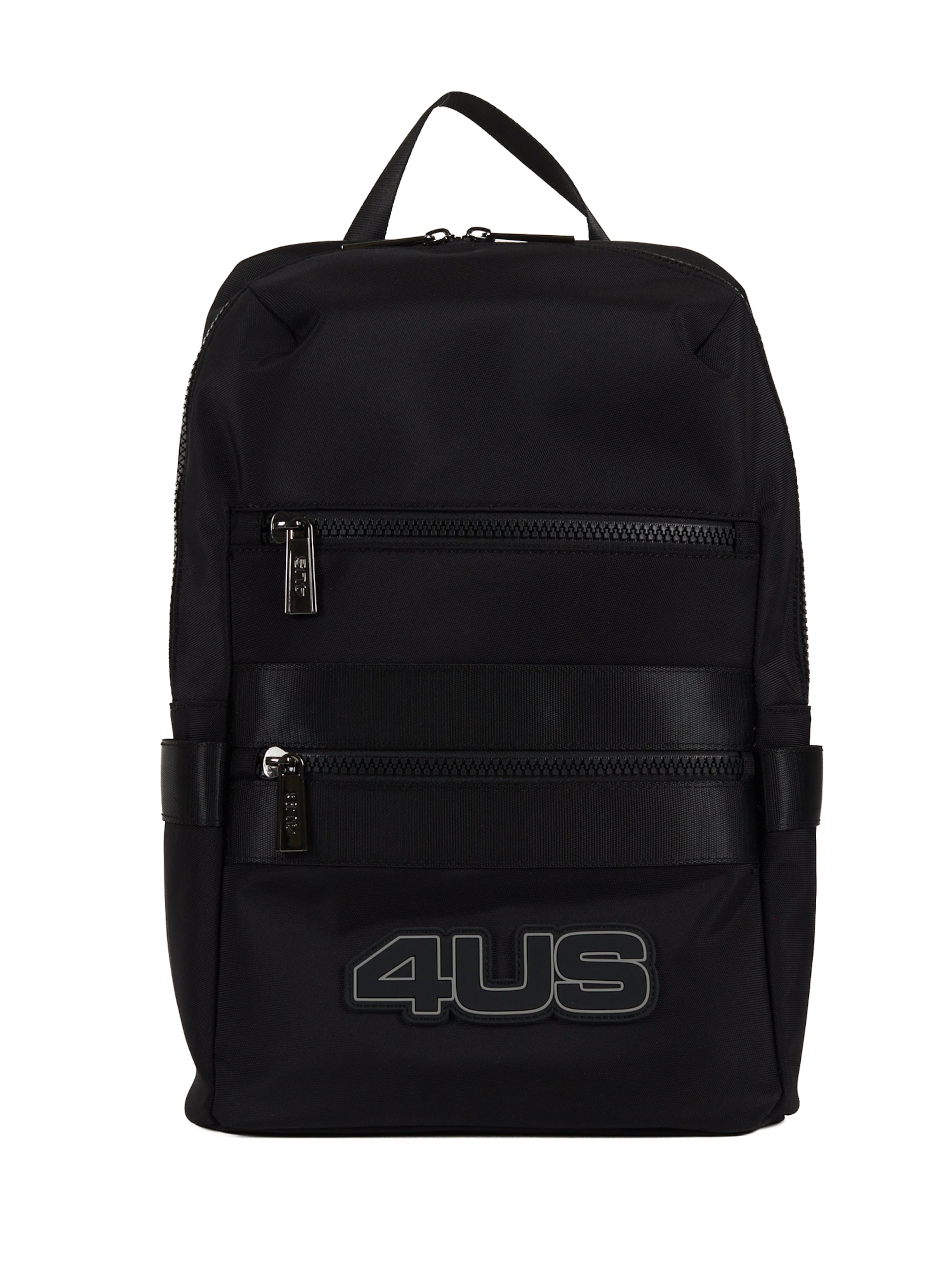 Zaino di 4US PACIOTTI in nero: frontale