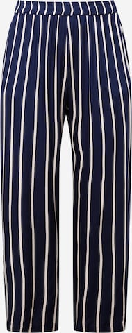 KAFFE CURVE Regular Pants 'Gemma' in Blue: front
