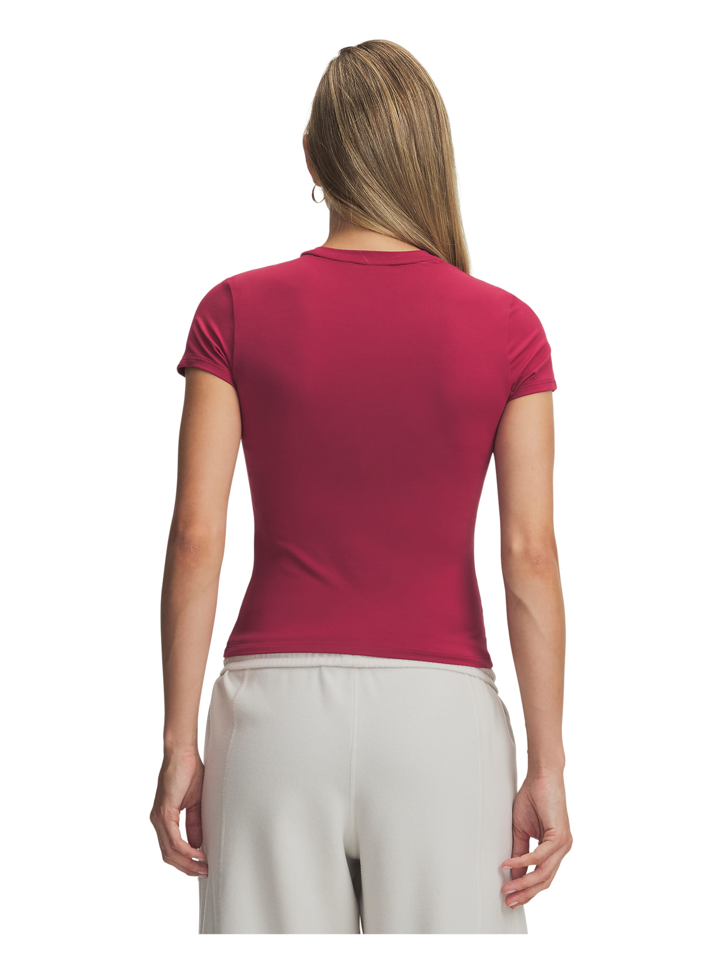 UNDER ARMOUR Functioneel shirt 'Motion' in Rood