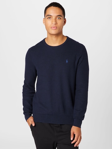 Pull-over Polo Ralph Lauren en bleu : devant