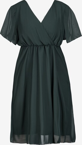 Robe de cocktail ' DENISA ' Karko en vert : devant