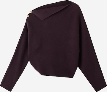 Pulover 'Twister' de la MANGO pe roșu: față