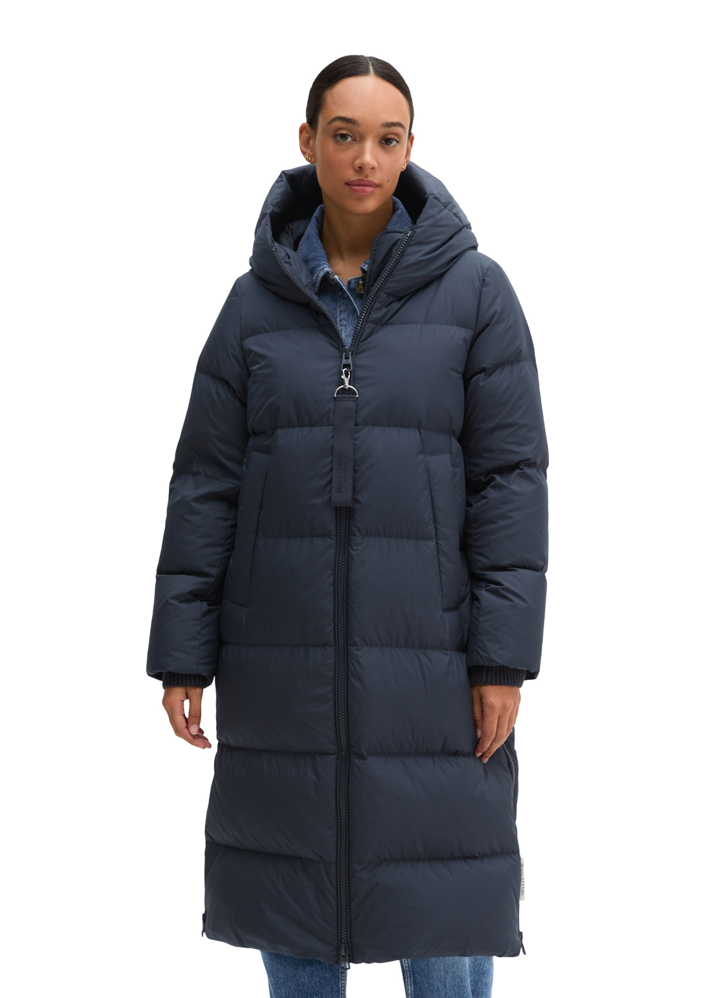 Marc O'Polo Wintermantel in Blau: Vorderseite
