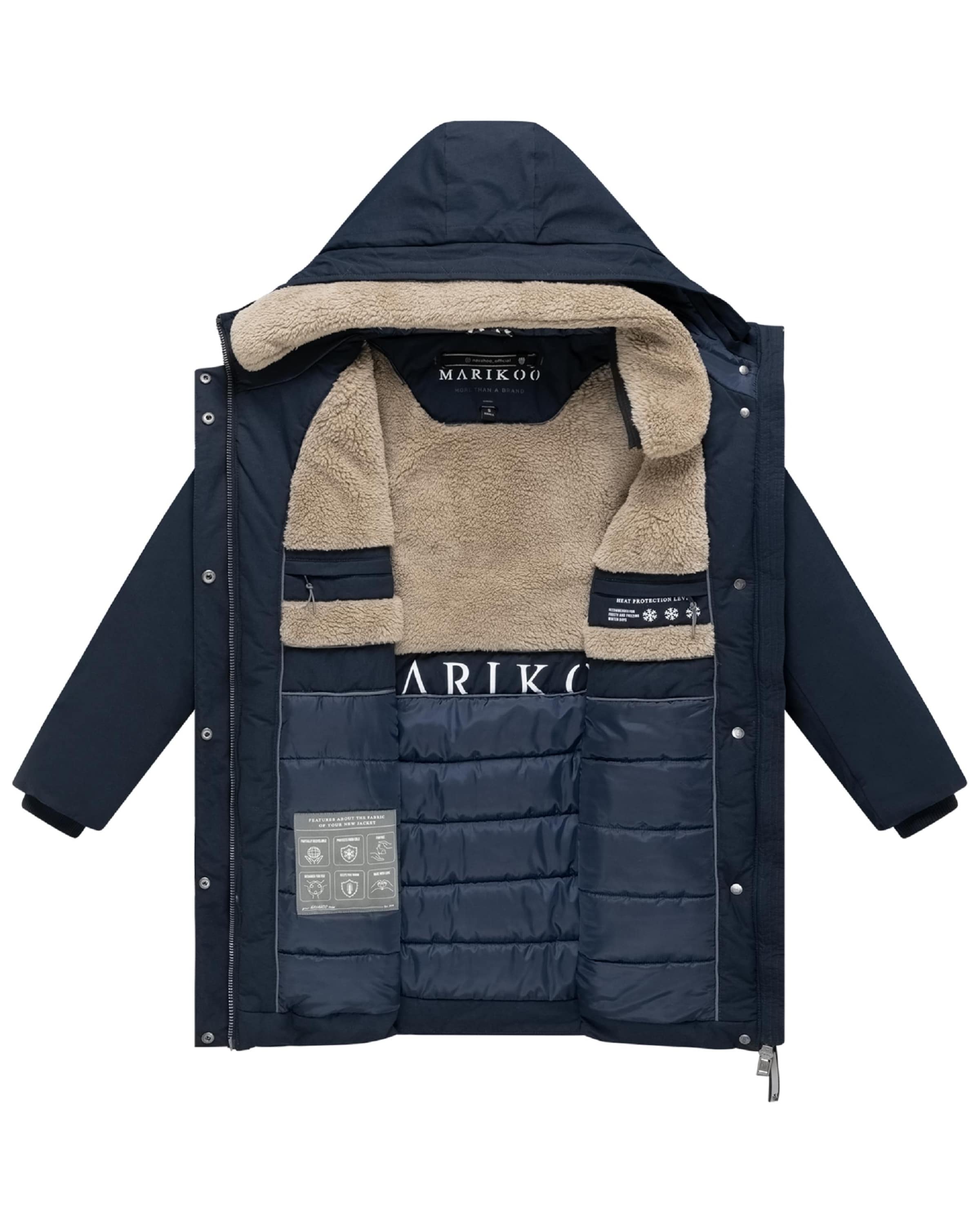 Cappotto invernale 'Calistaa 16' di MARIKOO in blu
