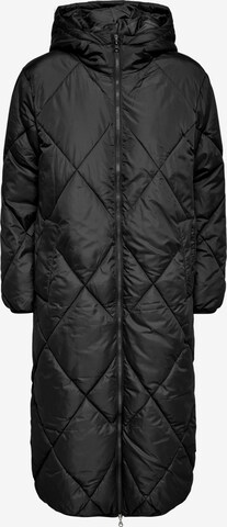 Only Tall Χειμερινό παλτό σε μαύρο: μπροστά