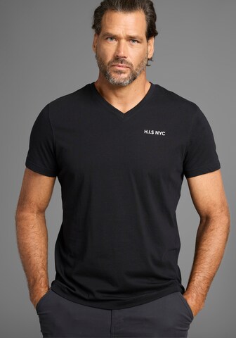 H.I.S T-Shirt in Schwarz
