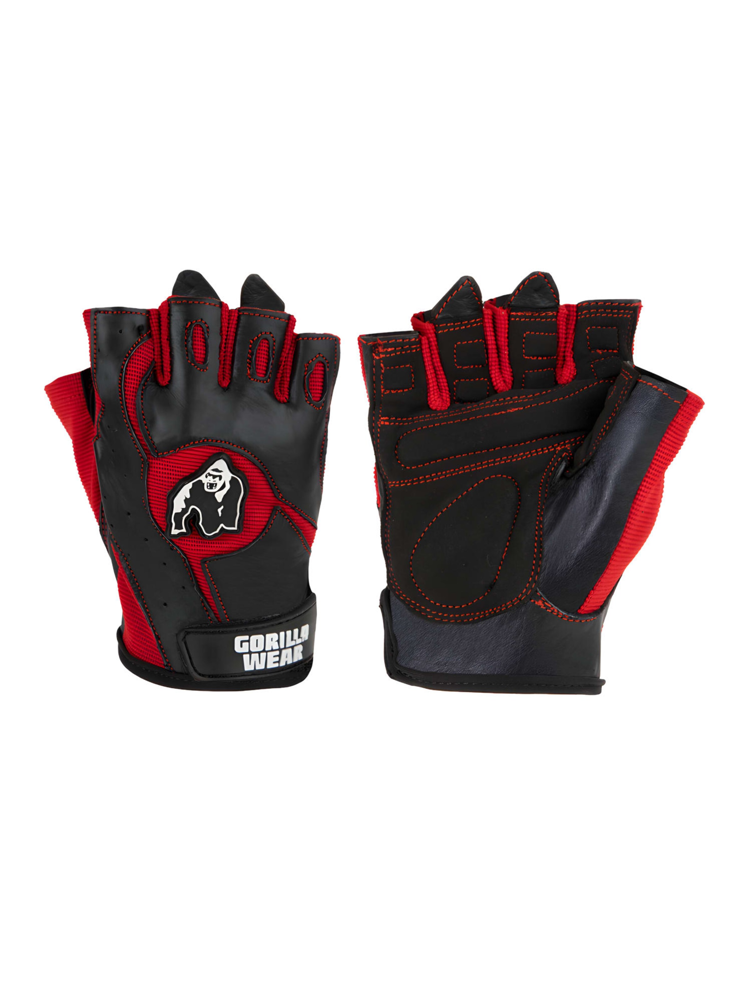 Gants de sport 'Mitchell' Gorilla Wear en noir : devant
