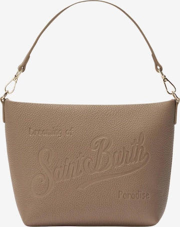 Sac bandoulière MC2 Saint Barth en beige : devant
