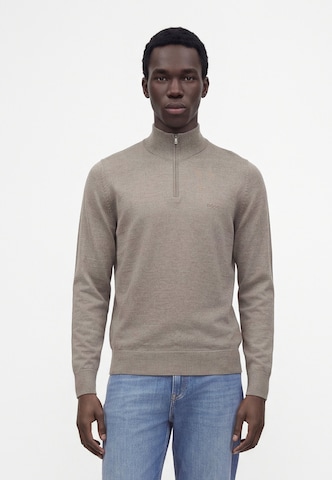 BOSS Pullover 'Ebenji' in Braun: Vorderseite