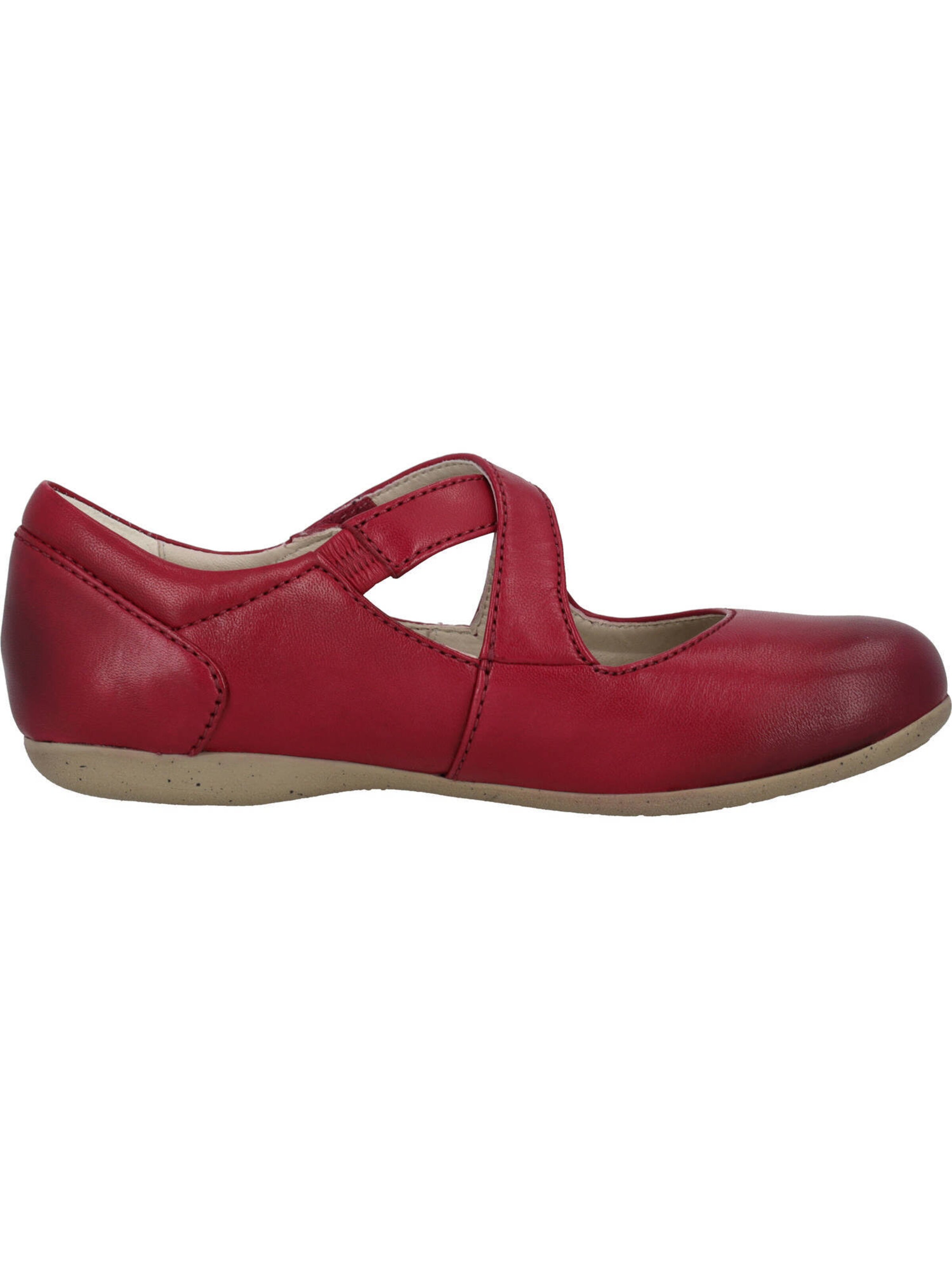 Ballerines à lanières 'Fiona' JOSEF SEIBEL en rouge