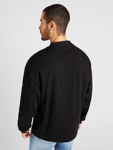 HUGO Sweatshirt 'Dapaso' in Zwart