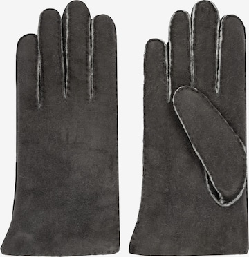 Roeckl Full Finger Gloves 'Brevik' in Grey: front
