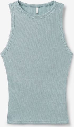 INTIMISSIMI Tank Tops Ribbed Lamé in Blau: Vorderseite