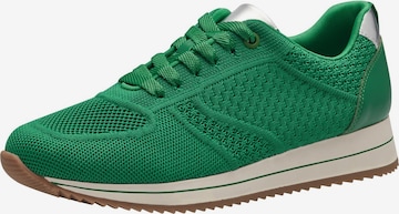 JANA Sneakers laag in Groen: voorkant