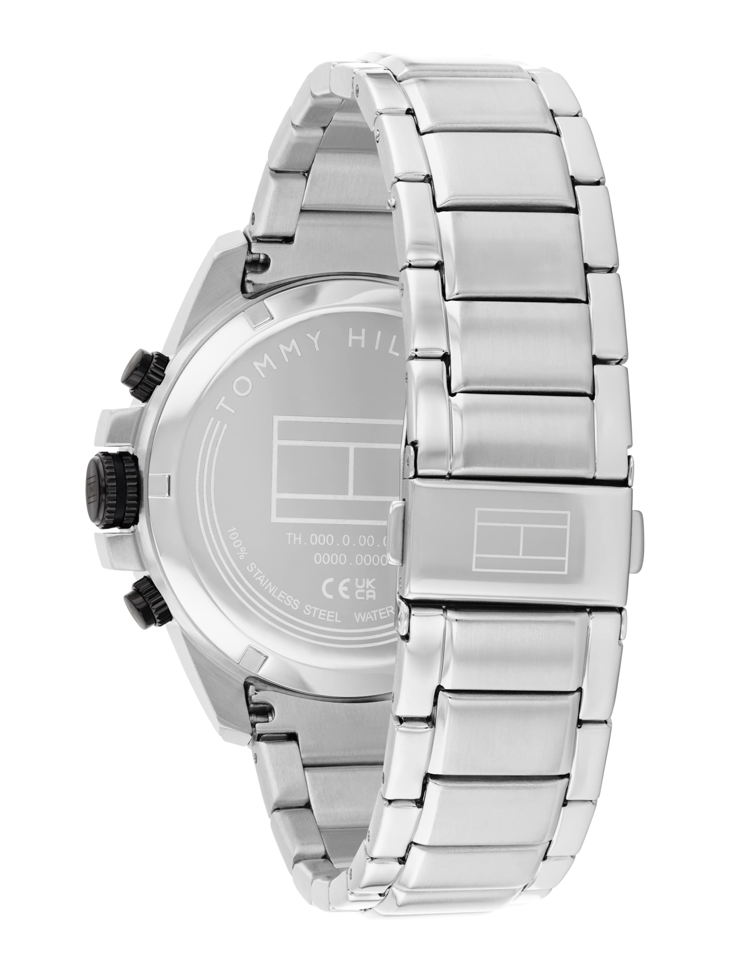 TOMMY HILFIGER Uhr 'JAMESON' in Silber