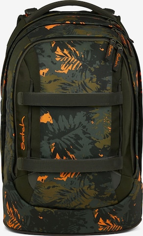 Satch Rucksack in Grün: Vorderseite