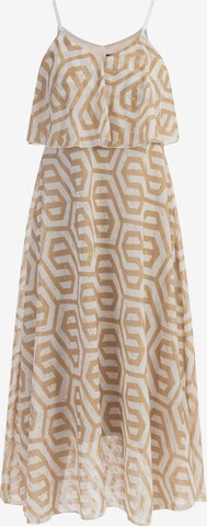 faina Summer Dress in Beige: front