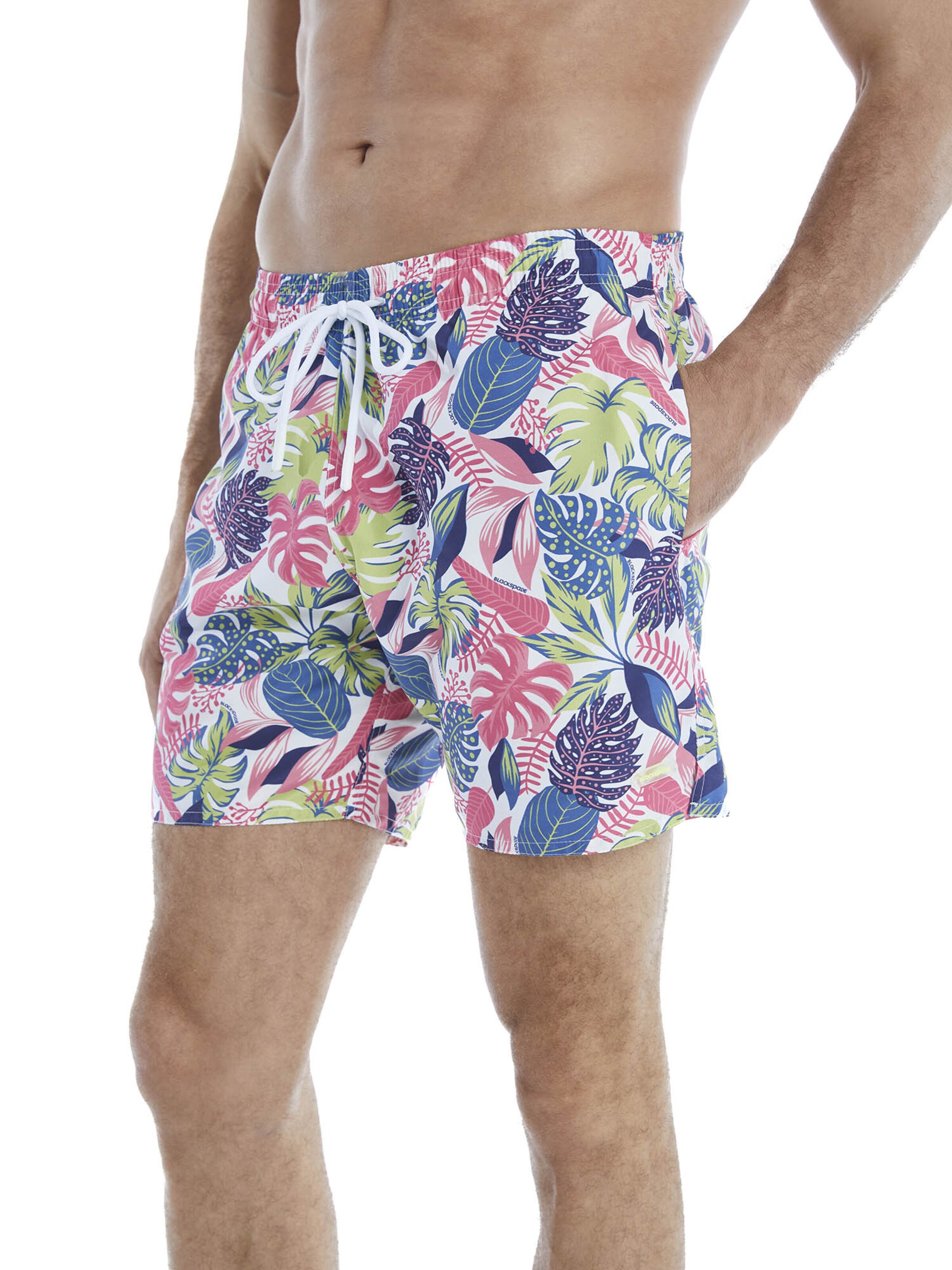 Blackspade Board Shorts ' Medium Pattern ' in Mixed colors