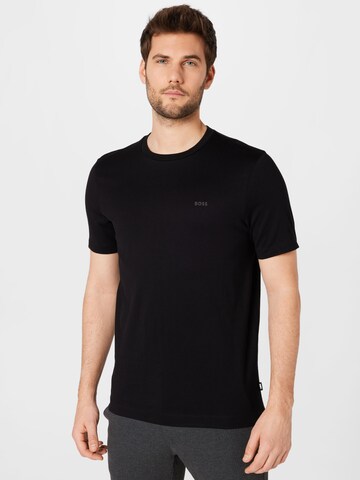 BOSS - Camiseta 'Thompson 01' en negro: frente