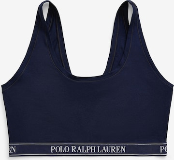 Polo Ralph Lauren BH ' Built Up Bralette - Polo Essentials ' in Blauw: voorkant